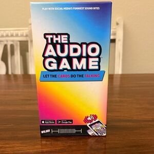New The Audio Game Card Set